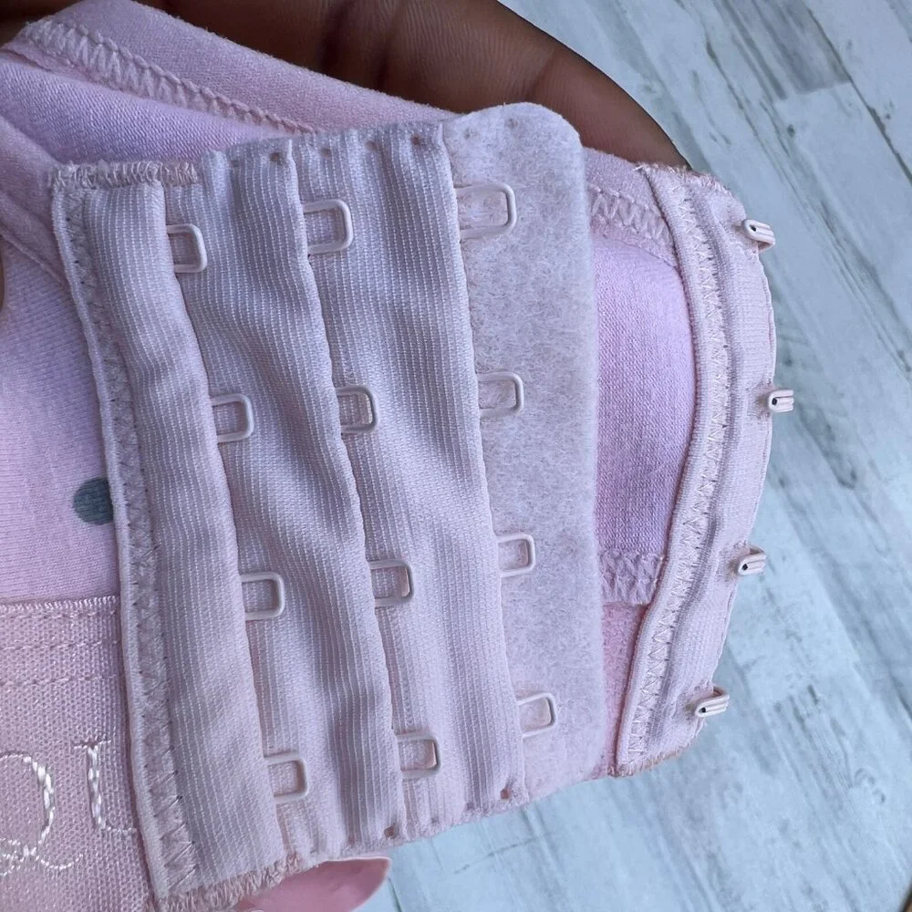 Cacique Bra 44D Pink Gray‎ Polka Dot